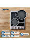 9-Piece Stainless Steel Cookware Set | Non-Stick | 3-Ply Base | Induction & Oven Safe - 2