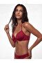 Heart Neckline Bowknot Push-Up Bikini Top - 2