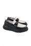Men's Casual Loafer with Buckle Black-White 20241308711 - 3
