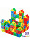 128 Pieces Puzzle City 3d Building And Design Blocks Educational Toy - 2
