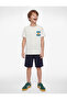 Cotton Short Sleeve Crew Neck Printed T-Shirt - 3