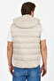 Men's Hooded Puffer Vest - B8165 - 4