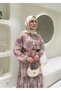 Hijab Dress - Summer Comfortable Fit - Lined - Colorful - 3