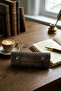 100% Genuine Leather Roll-Up Pen Holder, Multi-Purpose Leather Case with Snap Closure
