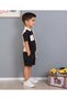 Double Color Muslin Children's Bottom Top Set 100% Cotton - 3