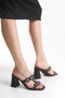 Henna women's heeled slippers a014-k650 - 8