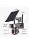 Solar Powered Outdoor Camera PP069 with 360° Dual Lens 4G/Wifi 10X Zoom 2Mp+2Mp - 7