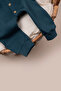 Baby Girl Boy Romper Long Sleeve Beret Embroidered Ribbed Knit Rompers - 7