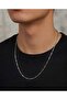 Steel Silver Color Link Necklace