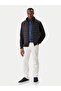 Mock Neck Black Men's Jacket Mw0Mw41329Bds_Mix Media Ess Rwb Sta - 3