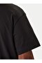 SİYAH LOGOLU ERKEK T-SHIRT - 5