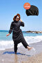 Bone Sport Cut Hijab Swimsuit Set