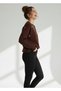 Women's Bow Detailed Crew Neck Double Yarn Knitwear Sweater - 6