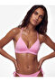 Shiny Side Tie Drawstring Bikini Bottom - 3