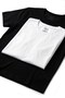 Men's 100% Cotton T-Shirt with Closed Collar and Half Sleeves, Custom Design (1620) - 3