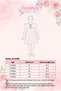 Embossed Collar Cape Evening Dress Girls Special Occasion Dress 3-4-5-6-7 Years Old 36106Pr - 9