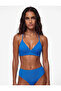 Bralet Bikini Top with Back Cross Strap Tie Detail - 3