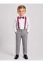Dapwear's Adjustable Trouser Strap and Bow Tie Set for Boys (1-9) Years Old