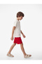 Printed Red Boy's Shorts 6Skb40016Tk - 2