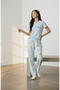 Banana Breeze Cotton Pajama Set - 3