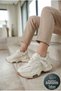 Stormy 122230014 Comfortable High Sole Trendy Women's Sports Shoes Beige