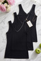 95% Bamboo V-Neck Satin Detailed Premium 3-Piece Women's Athlete Set