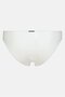 Women Plain Pull On Bikini Bottom, White - 3