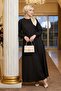 Sarev Hijab Dress 1694 - Black - 3