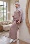 Flap Pocket Buttoned Two-Piece Set 1696 - Stone - 3