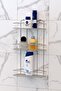 Three-Tier Bathroom Shelf Shampoo Holder Chrome Bk013