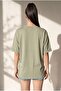 Modal Fabric Oversized Tshirt with Side Slits, Comfortable Fit - 4