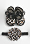 0-3 Months Baby Bandana Booties Set - 2
