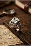 Special Design Masculine Adjustable Men's Ring with Eagle Figure