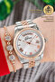 Original Calendars Active Rose Copper White Double Calendar Gift for Lover Wife Mother Women's Wristwatch - 4