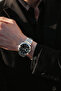 Silver steel band men's wristwatch fm43037a-a2 functions active waterproof gift packaged