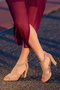 D1250 Women's Daily Classic Heeled Shoes - 3