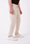 Men's Stone Color Cotton Linen Trousers - 6