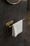 Lifetime Stainless Steel Gold Paper Towel Holder, Roll Paper Towel Holder, Paper Towel Hanger Adhesive - 2