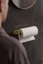 Lifetime Stainless Steel Gold Paper Towel Holder, Roll Paper Towel Holder, Paper Towel Hanger Adhesive - 7