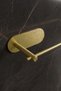 Lifetime Stainless Steel Gold Paper Towel Holder, Roll Paper Towel Holder, Paper Towel Hanger Adhesive - 3