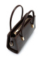 Gold Detail Fixed Strap Women's Crossbody Bag Siena Brown - 2