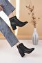 Tarha 104 Black Zippered Winter Women's Boots - 3