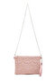 Stitched Clutch Star Women's Star Bag Silvery Powder