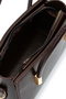 Gold Detail Fixed Strap Women's Crossbody Bag Siena Brown - 5