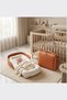 Premium Baby Nest with Bag for Newborns – 100% Cotton, Ergonomic, Portable Mother's Side Bed Babynest - 7