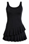 Tesmay Frilly Strap Dress Swimsuit Water Repellent Slip - 4