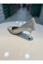 Hco Silvery Stylish Women's Heeled Shoes - 5