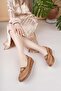 D25YA 7450 Taba Genuine Leather Women's Shoes - 4
