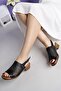 45217 Women's Genuine Leather Laser Sandals - 4