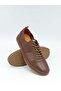 245530 Tan Rubber Laced Casual Men's Shoes - 7